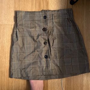 Urban Outfitters Plaid Skirt